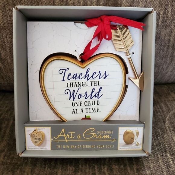 Teachers End Of The Year gift set ! Cute teachers set, wall art and cup - Picture 2 of 6